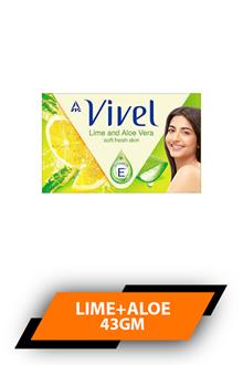 Vivel Lime+aloe Soap 43gm